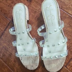 Jessica Simpson stud flats size 8.5